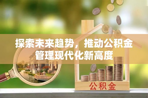 新罗探索未来趋势，推动公积金管理现代化新高度