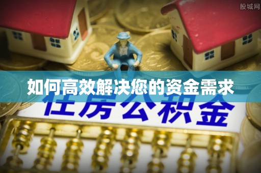 新罗如何高效解决您的资金需求