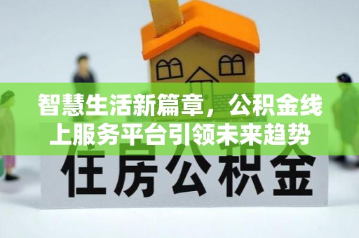 新罗智慧生活新篇章，公积金线上服务平台引领未来趋势