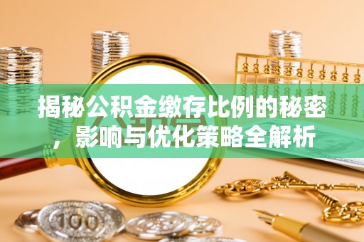 新罗揭秘公积金缴存比例的秘密，影响与优化策略全解析