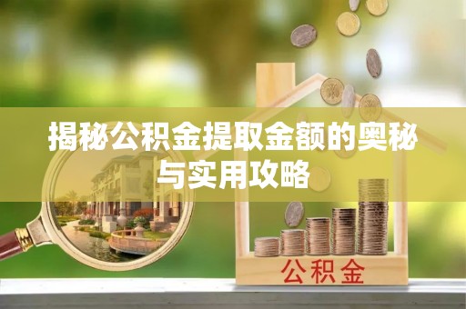新罗揭秘公积金提取金额的奥秘与实用攻略