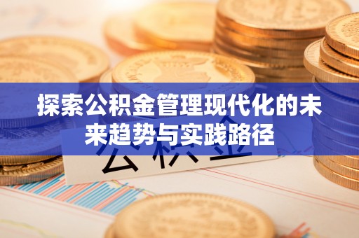 新罗探索公积金管理现代化的未来趋势与实践路径
