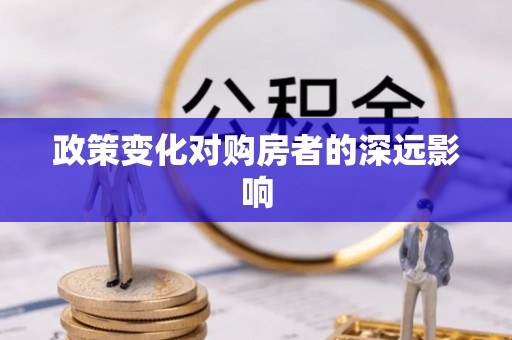 新罗政策变化对购房者的深远影响